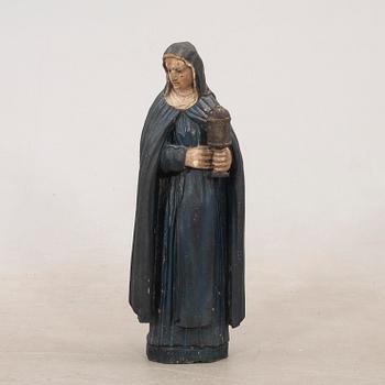 Saint figure, Northern Europe, 16th/17th century.