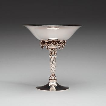 GEORG JENSEN, skål på fot, Köpenhamn 1979, sterling.