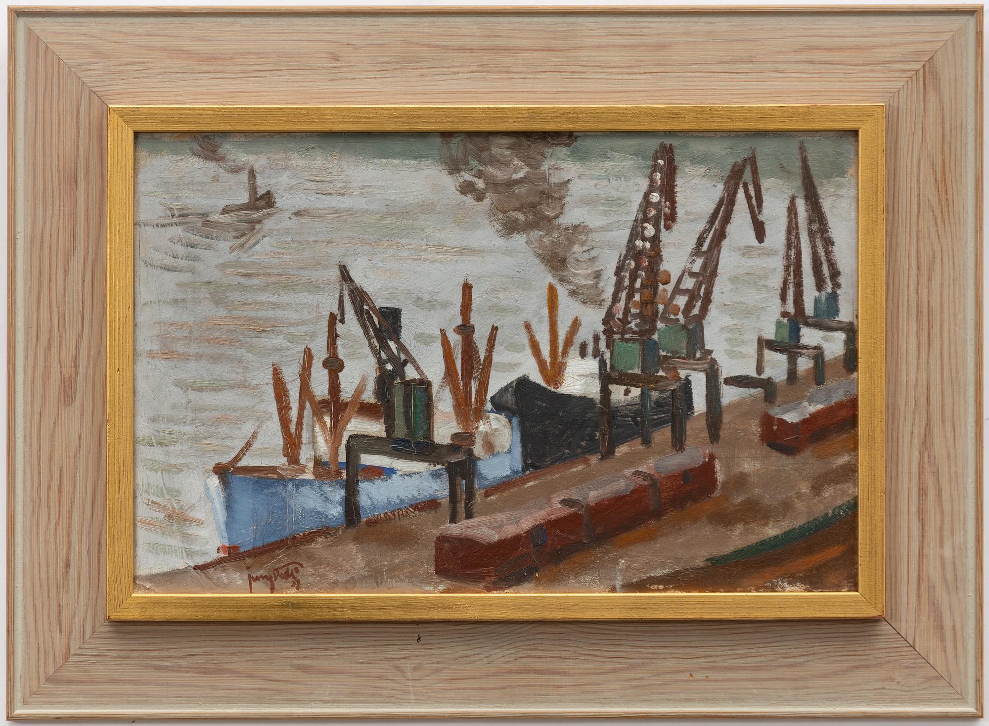 Kurt Jungstedt, Port, Stockholm.