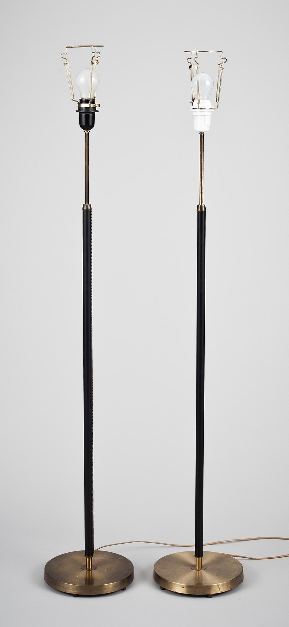 GOLVLAMPOR, ett par. Falkenbergs Belysning, 1960/70-tal.