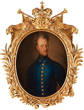 Johan David Swartz (Schwartz), King Charles XII of Sweden (1682-1718).