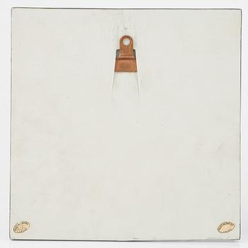 Fat, fajans, Stig Lindberg, samt reliefer, 2 st, stengods, Lisa Larson, Gustavsberg.