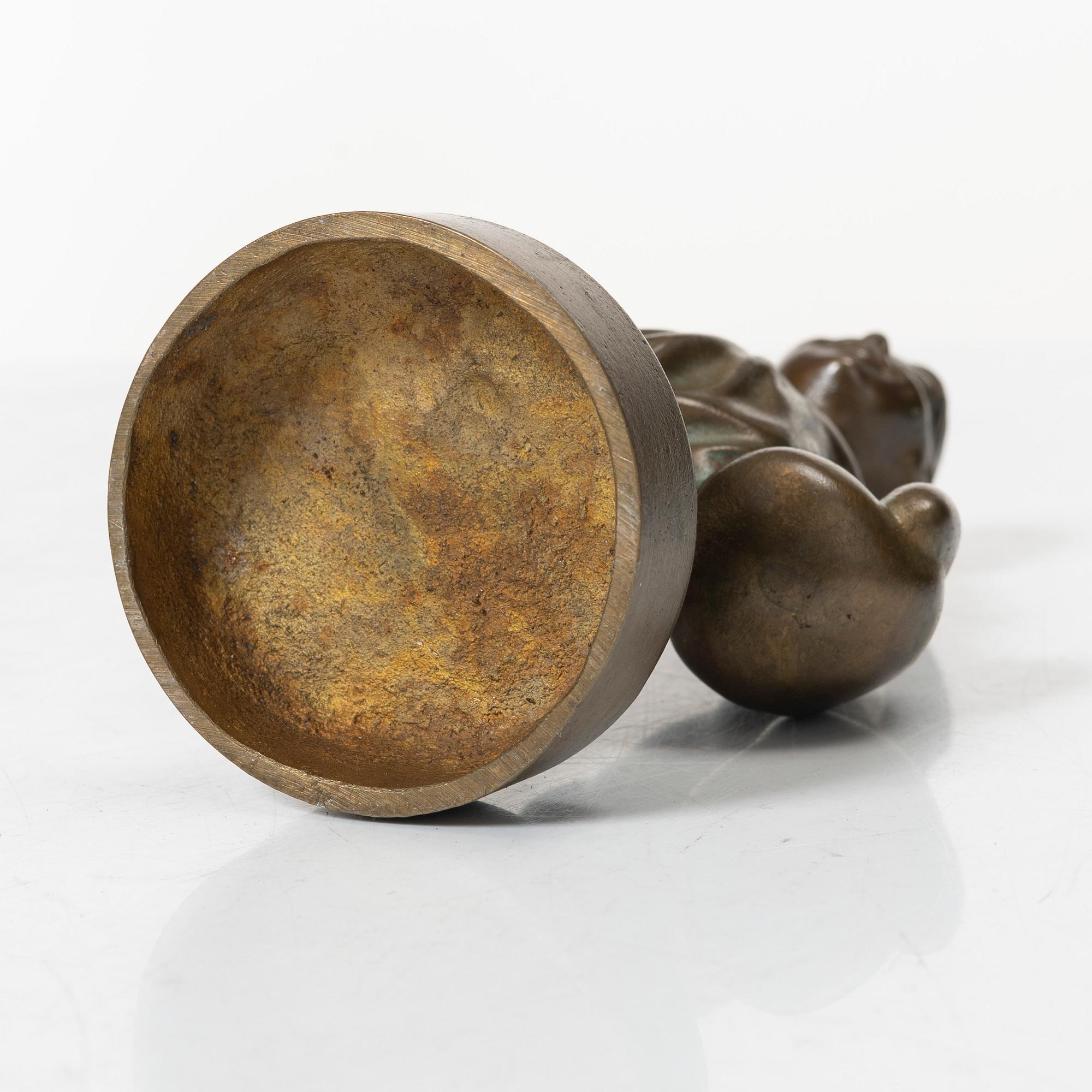 Hans Kongslev, figurin, brons, Tinos, Danmark.