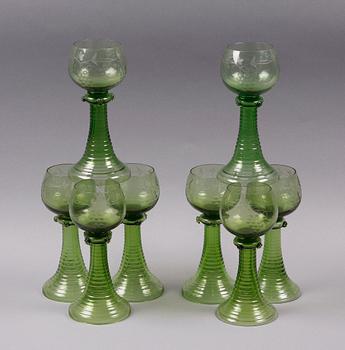 REMMAR, 8 st, glas, 1900-tal.