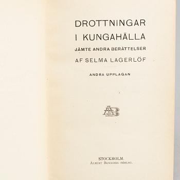 BOK. 8 volymer. Selma Lagerlöf, Albert Bonniers förlag, Stockholm, mestadels 1900-talets början.