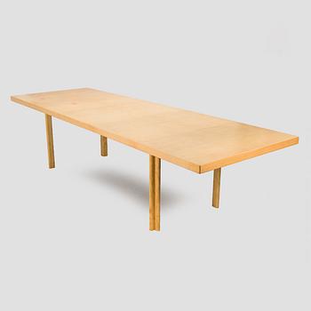 Alvar Aalto, ruokapöytä / neuvottelupöytä, malli 86, Artek, 1900-luvun loppu.