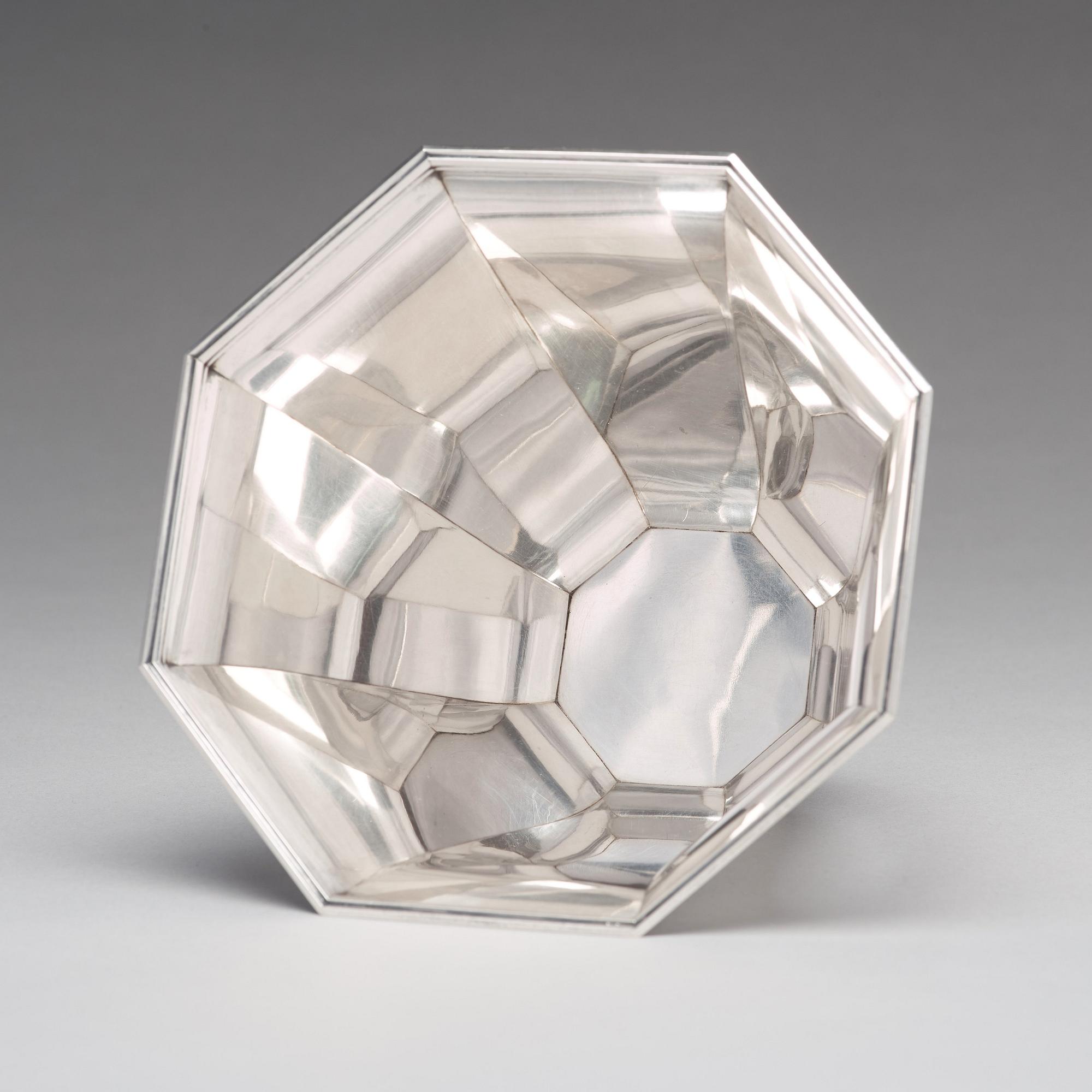 Wiwen Nilsson, skål, Lund 1964, sterling.