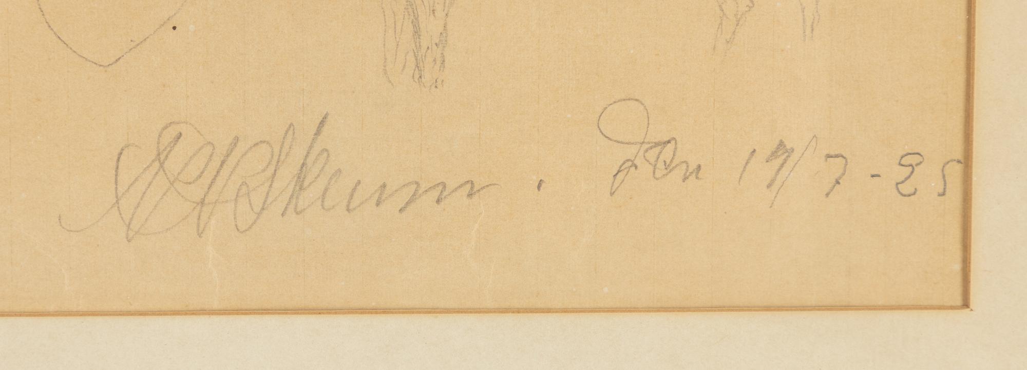 Nils Nilsson Skum, Ren.