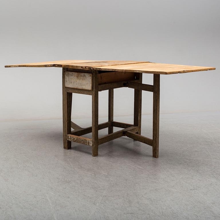 KLAFFBORD, allmoge, 1800-tal.