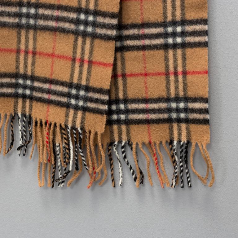 A scerf by Burberry.