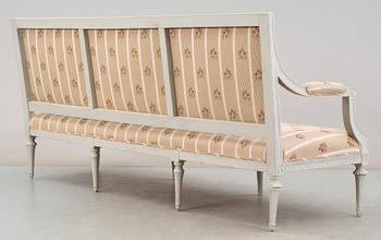 A Gustavian sofa by J. Lindgren.