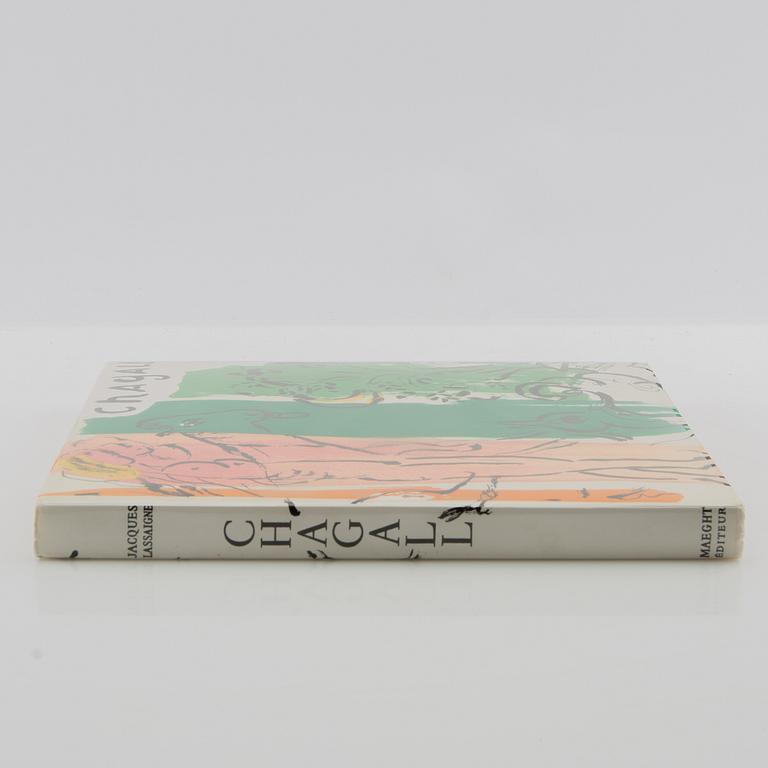Marc Chagall, bok Jaques Lassaigne, Maeght Éditeur, Paris, 1957, med 15 litografier.