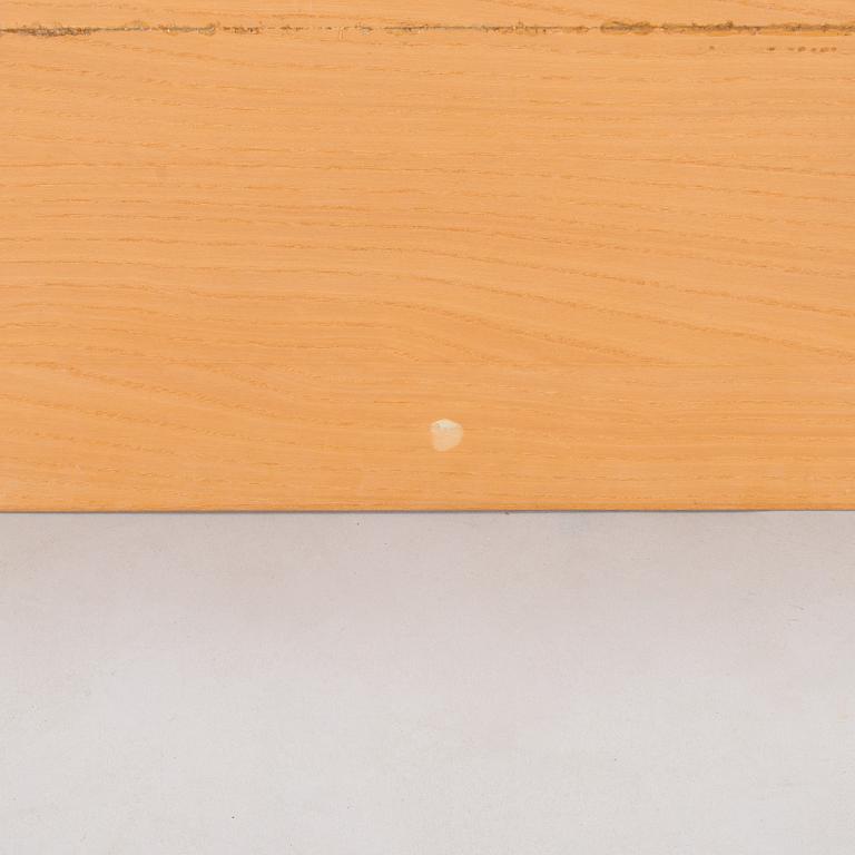 Alvar Aalto, a 1960s coffee table model MX800B, altered, for Artek.