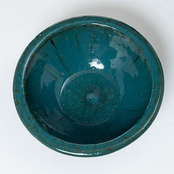 Marianne Westman, a bowl and two vases, stoneware, Rörstrands Ateljé.