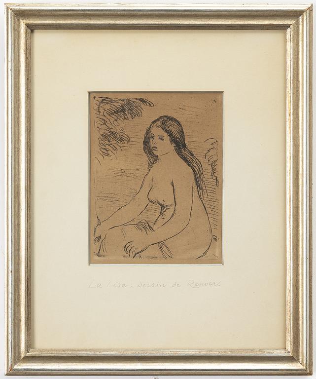 Pierre-Auguste Renoir, "Baigneuse Assise".