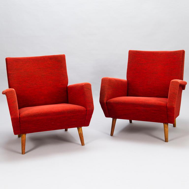 GIO PONTI, a 1950s archairs manufactured by Asko 1957-1959.