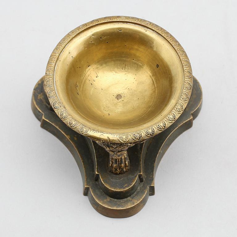 SALTKAR, brons, empire, 1800-talets första hälft.