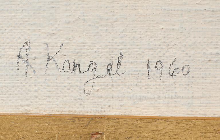 AXEL KARGEL, olja på duk, signerad och daterad 1960.