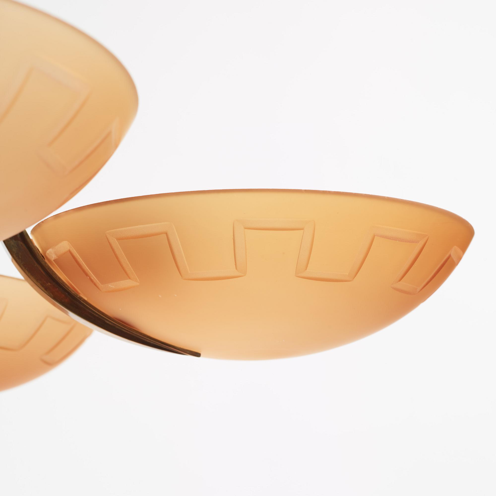 Harald Notini, chandelier, model "10034", Arvid Böhlmarks Lamp Factory, 1930s.
