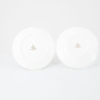 Karin Björquist, 49 pieces of a "Nobel" porcelain service, Rörstrand, Sweden.