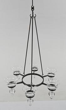 TAKKRONA, Boda glasbruk, 1900-talets andra hälft. Höjd 60-90 cm.