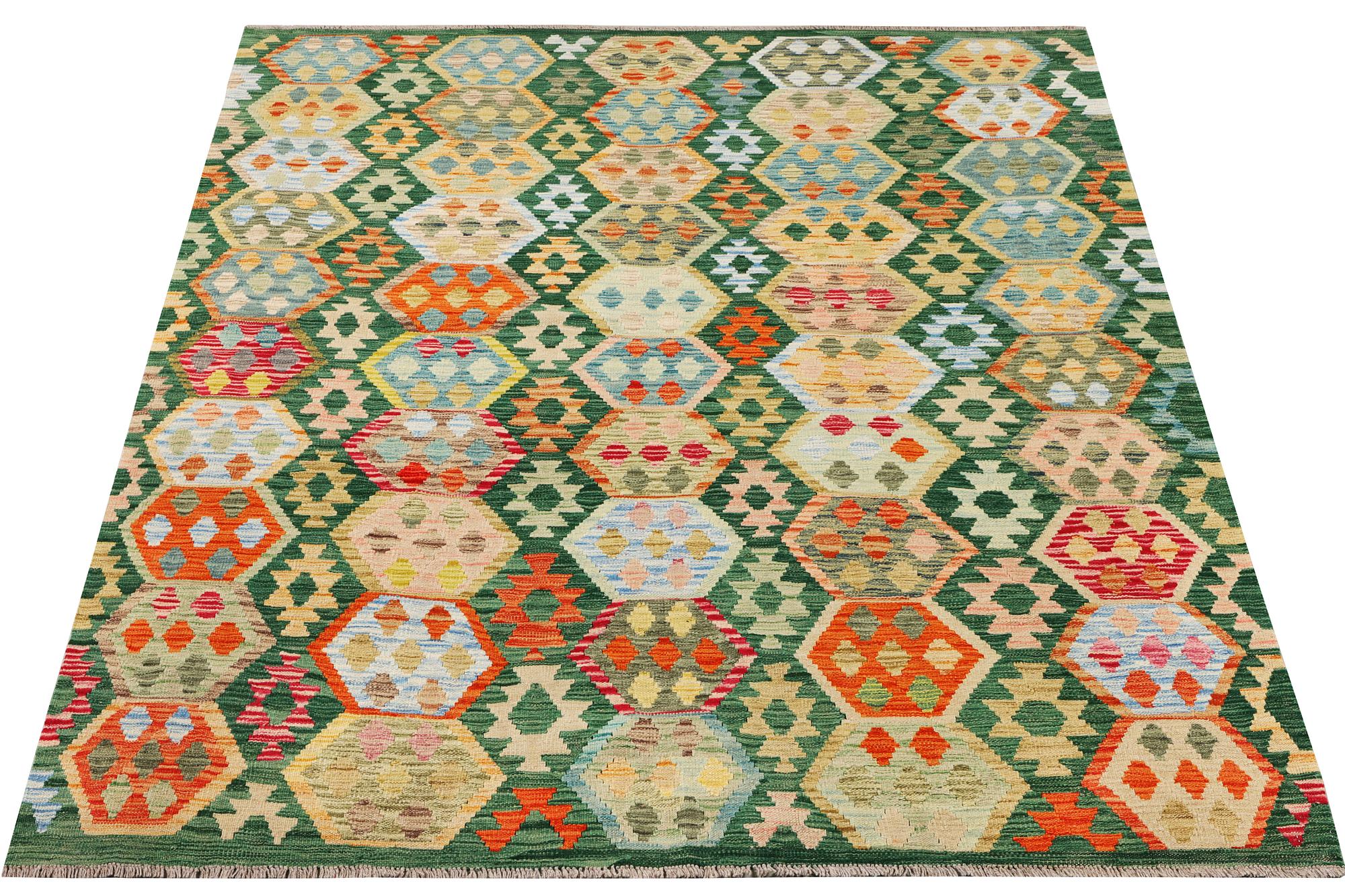 A Kilim carpet, c. 238 x 184 cm.