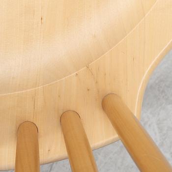 Carl Malmsten, a set of three chairs, "Lilla Åland", Stolab, 2002.
