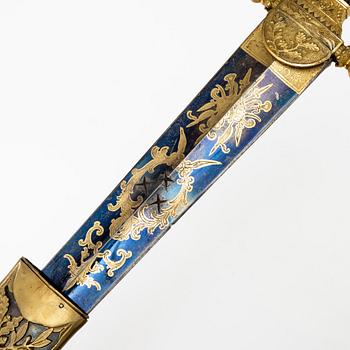 Short sword, Sweden around the year 1800.