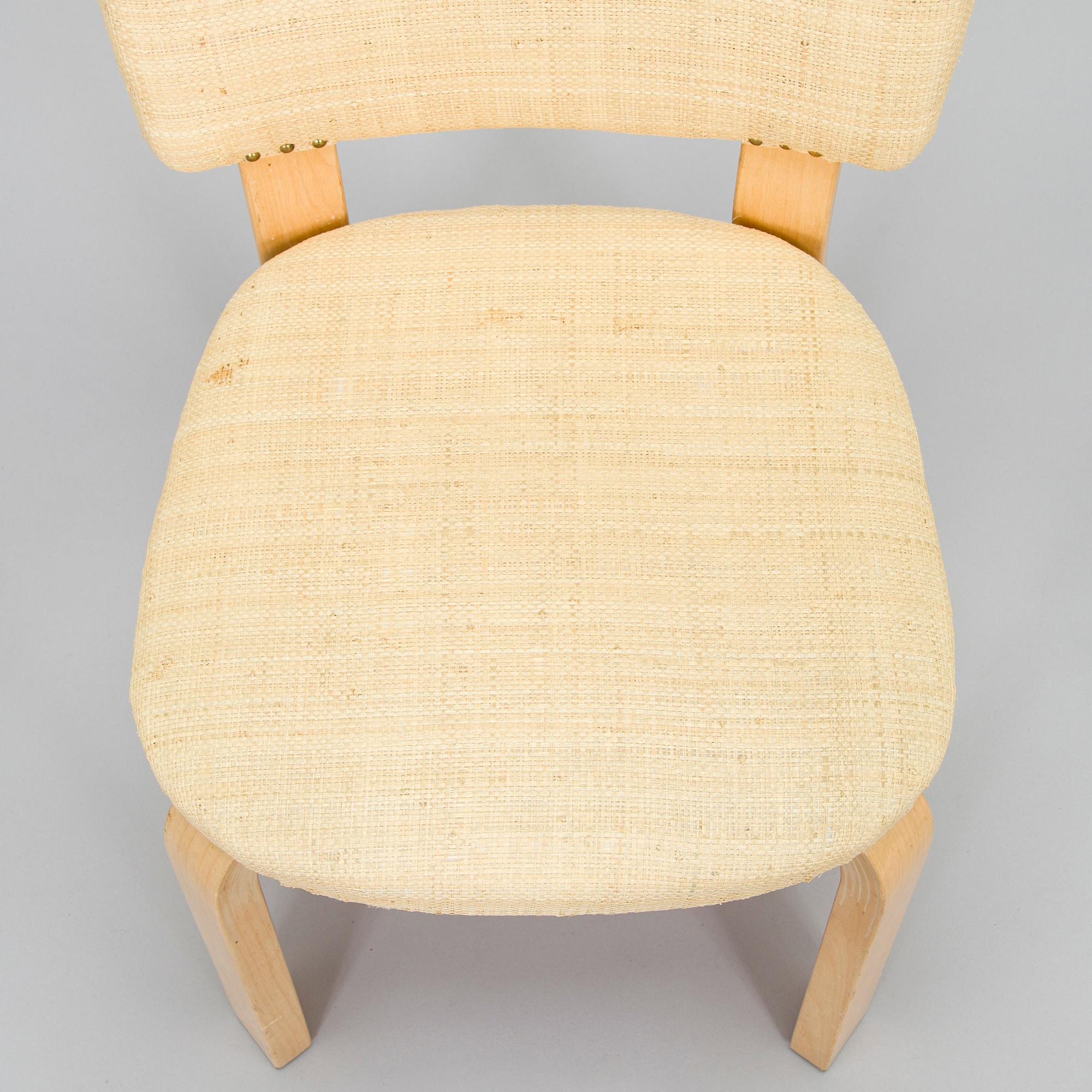 Alvar Aalto, stol, modell 62, O.Y. Huonekalu- ja Rakennustyötehdas A.B. 1900-talets mitt.