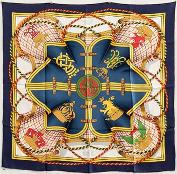 Hermès, scarf "Grand tenue".