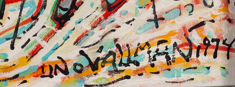 Uno Vallman, I skidspåret.