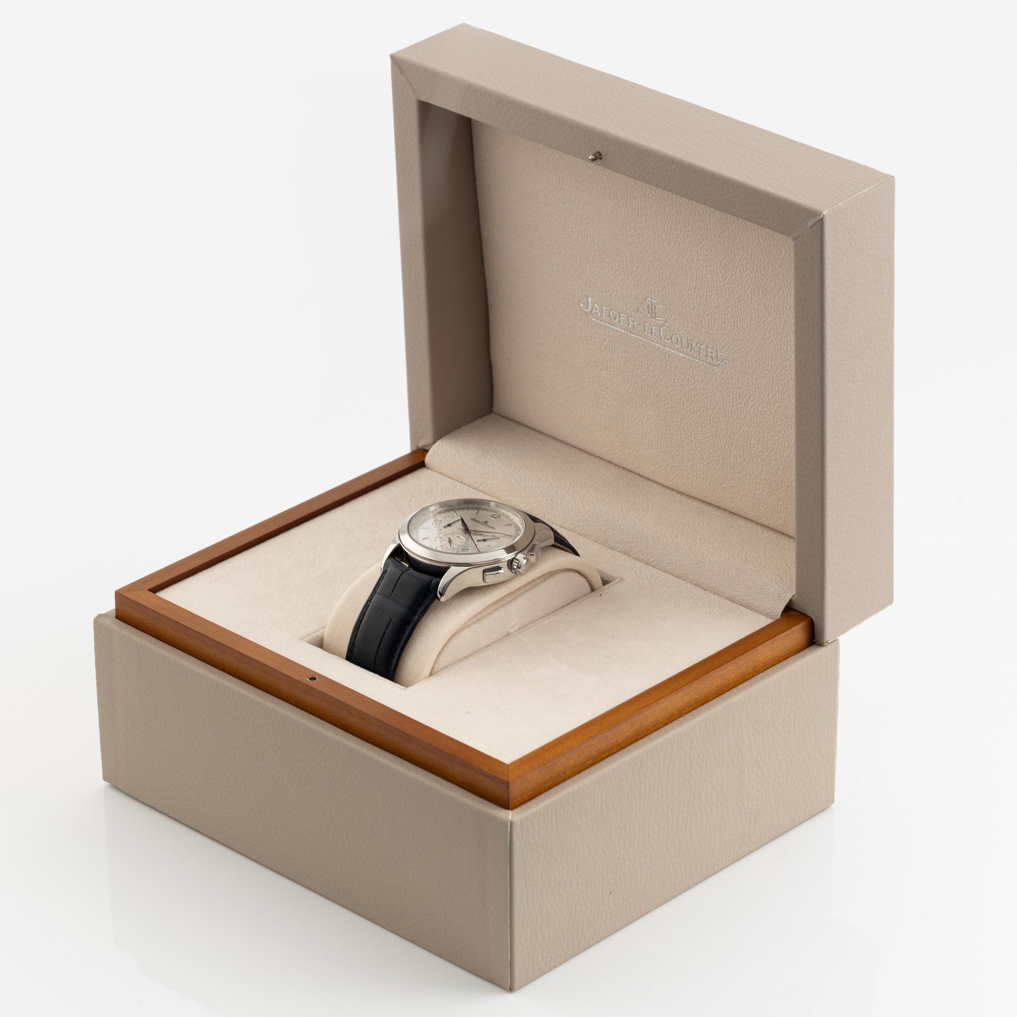 Jaeger-Lecoultre, Master Control, chronograph, wristwatch, 40 mm.