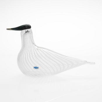 Oiva Toikka, a 'Scaup duck of Finland' glass bird, signed Suomen sotka Oiva Toikka Nuutajärvi 1992, numbered 697/1992.