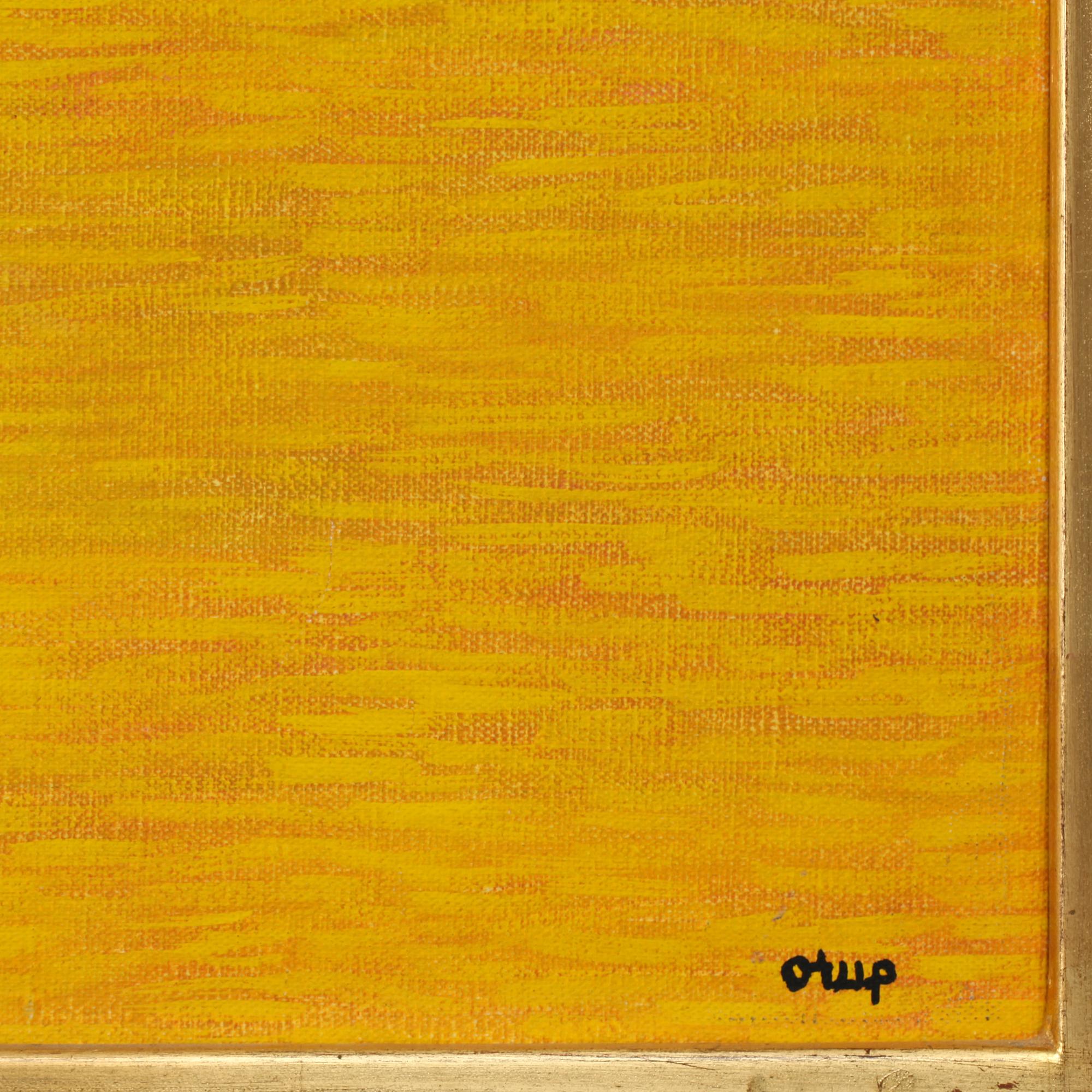 BENGT ORUP, olja på duk, sign.