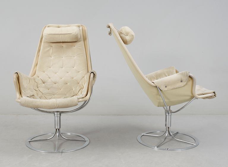 FÅTÖLJER, ett par, Jetson, Bruno Mathson, Dux.