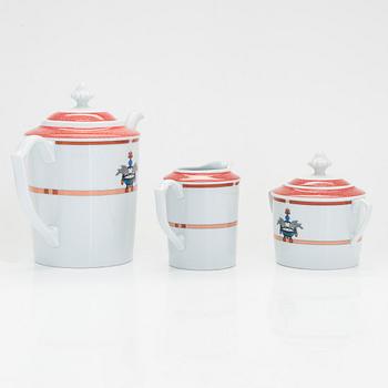 Cartier, An 11-piece tea service set 'La Maison Venitienne' Limoges, France 1989.