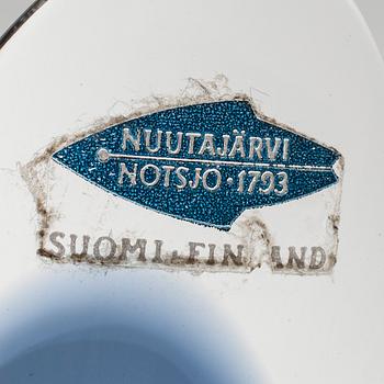 KONSTGLAS, "Lancett" signerad K. Franck Nuutajärvi Notsjö -63.