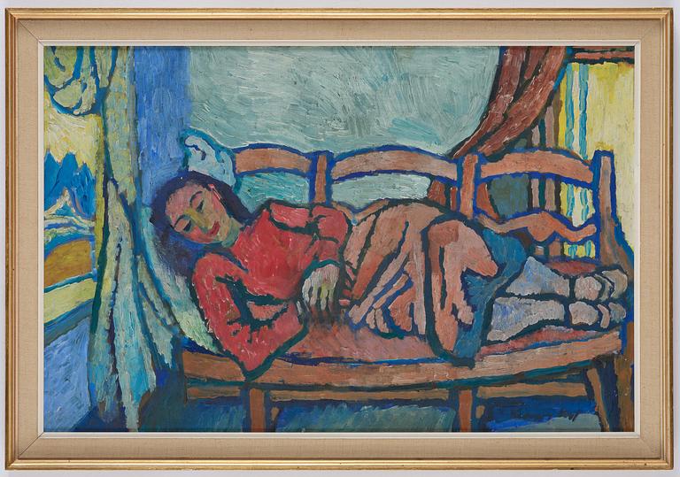 Bruno Krauskopf, Liggande modell.