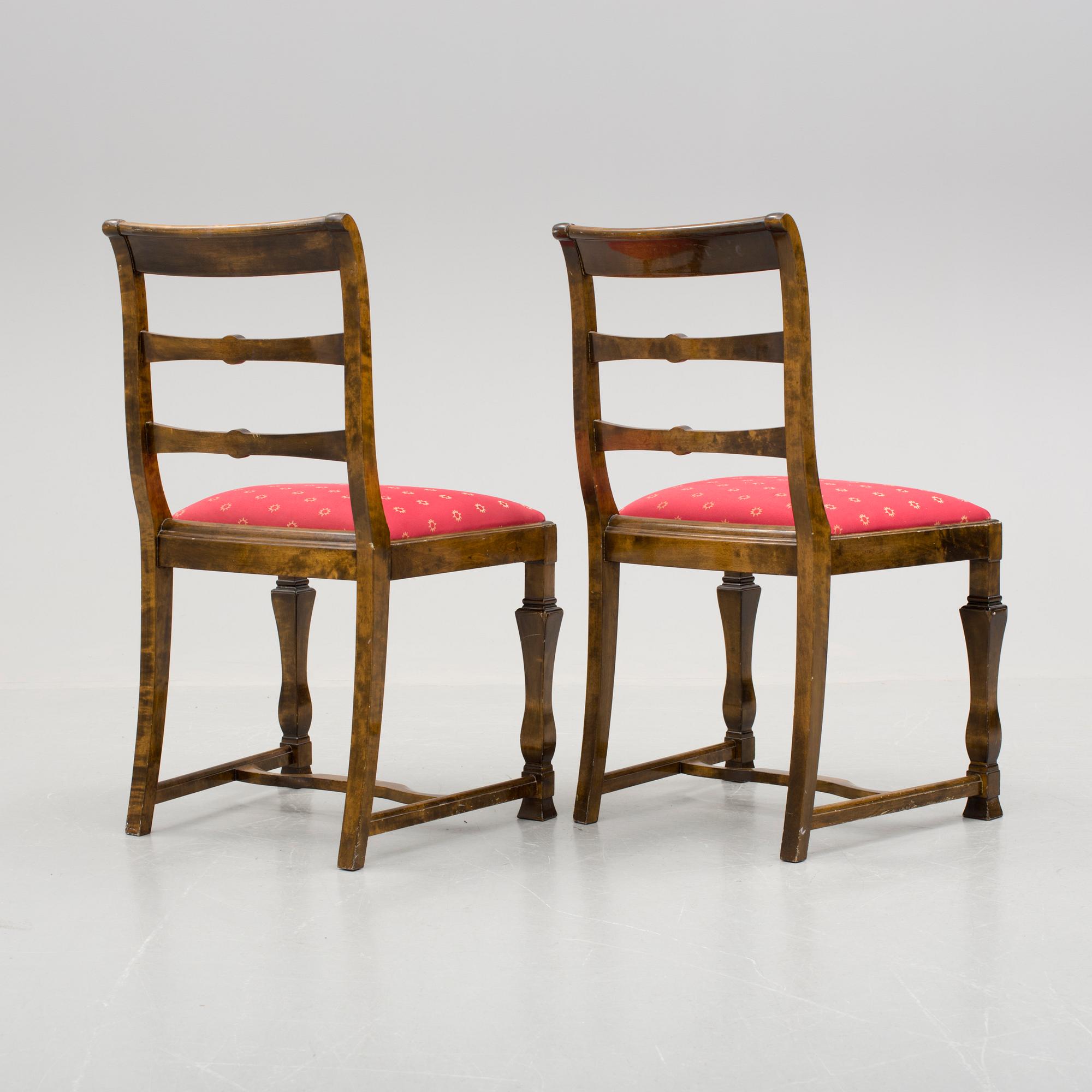 STOLAR, ett par, art deco, Sverige, 1930/40-tal.