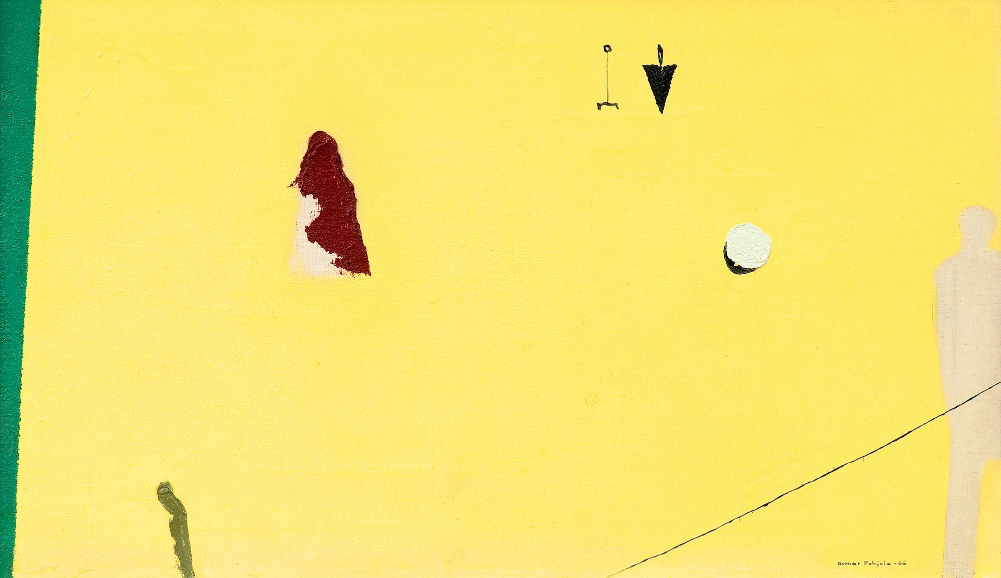 Gunnar Pohjola, "A YELLOW WALL IN SUNLIGHT".