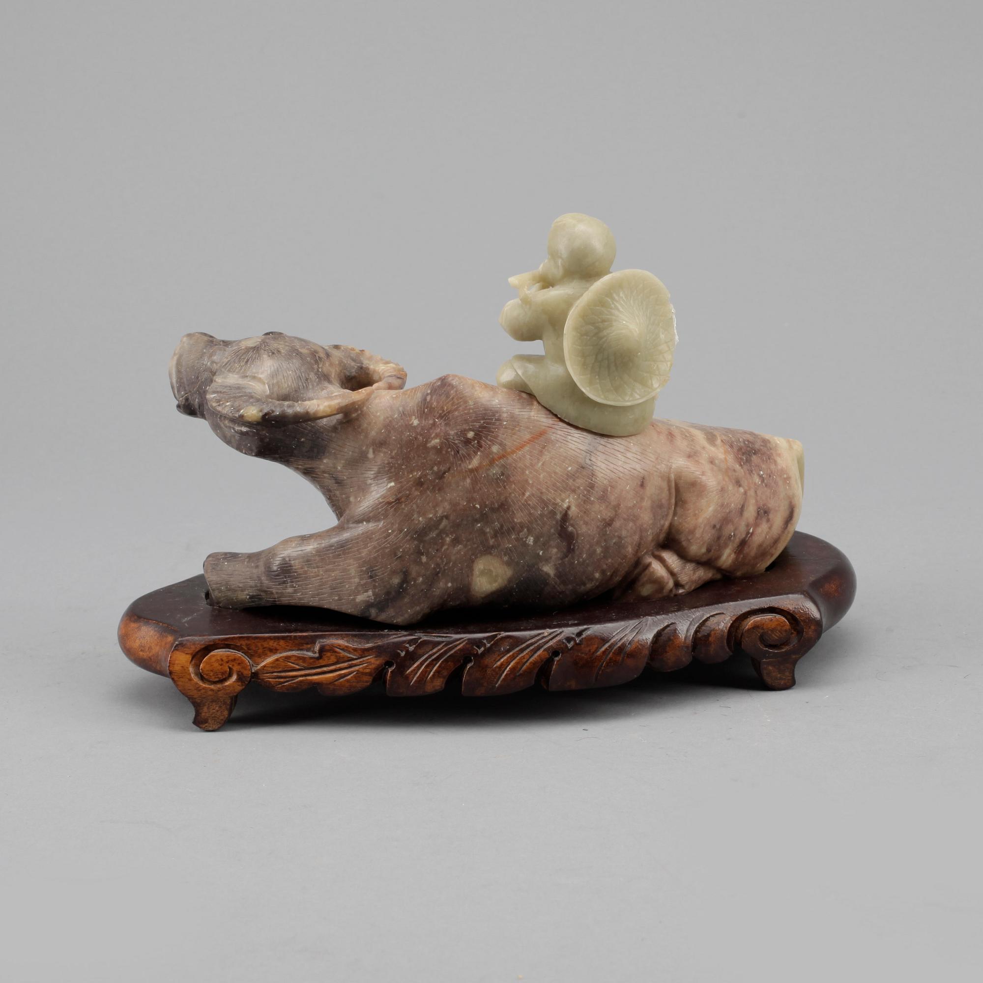 SKULPTUR, soapstone, 1900-tal.