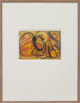 TORA VEGA HOLMSTRÖM, pastell. Monogramsignerad.