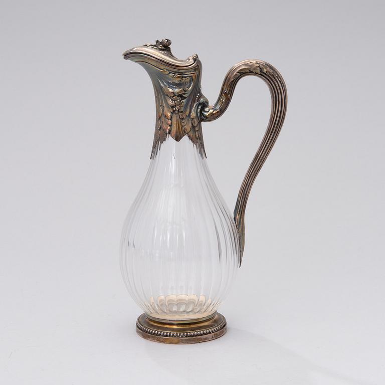 A FRENCH WINE DECANTER. France 1870s.