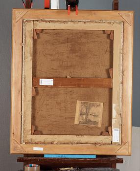 Frits Thaulow, "Längs floden, Beaulieu" (Along the river, Beaulieu).