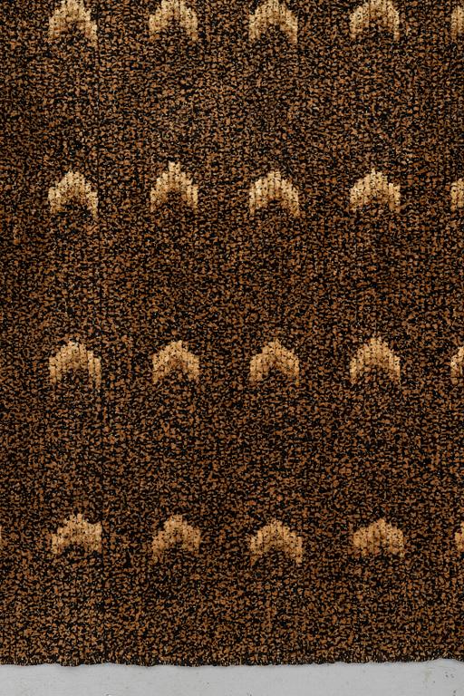 Gustaf Fjaestad, Överkast, Vävd med flossad tråd, ca 272,5 x 171 cm.