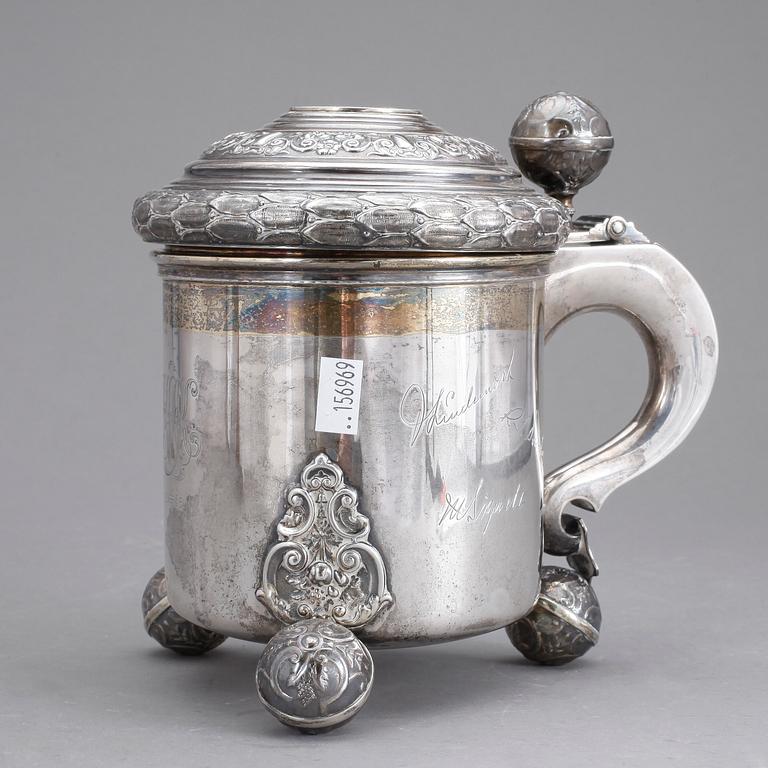 STOP, silver, C G Hallberg, Stockholm, 1944, vikt ca 597 gram.