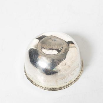 Tumlare samt medicinsked, silver, Sverige 1700-1800-tal.