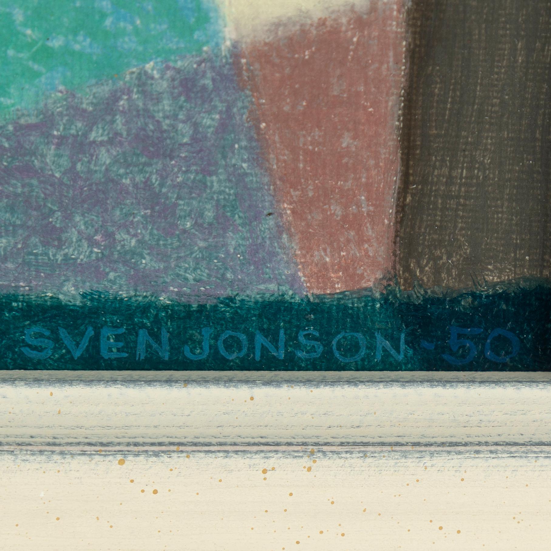 SVEN JONSON, olja på duk, signerad.
