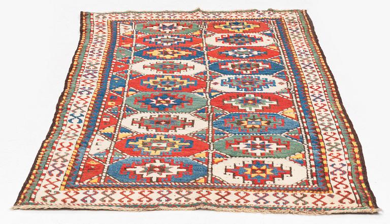 A Moghan rug, Kazak region, south Caucasus, c. 220 x 129.
