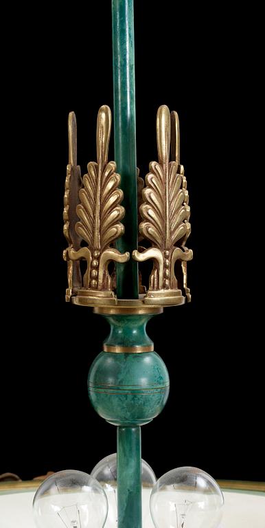 TAKLAMPA, art deco, 1930/40-tal. Höjd ca92 cm.